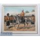 India - Original colour lithograph Sikhs of the 7th Bengal infantry on parade c1900s by R Simkin. In - Image 2 of 2