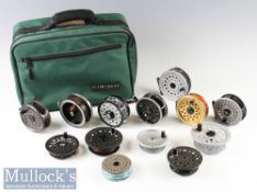 Mixed Selected of Fly Fishing Reels and Spools including Shakespeare Beaulite and Fish Hawk^ 2x