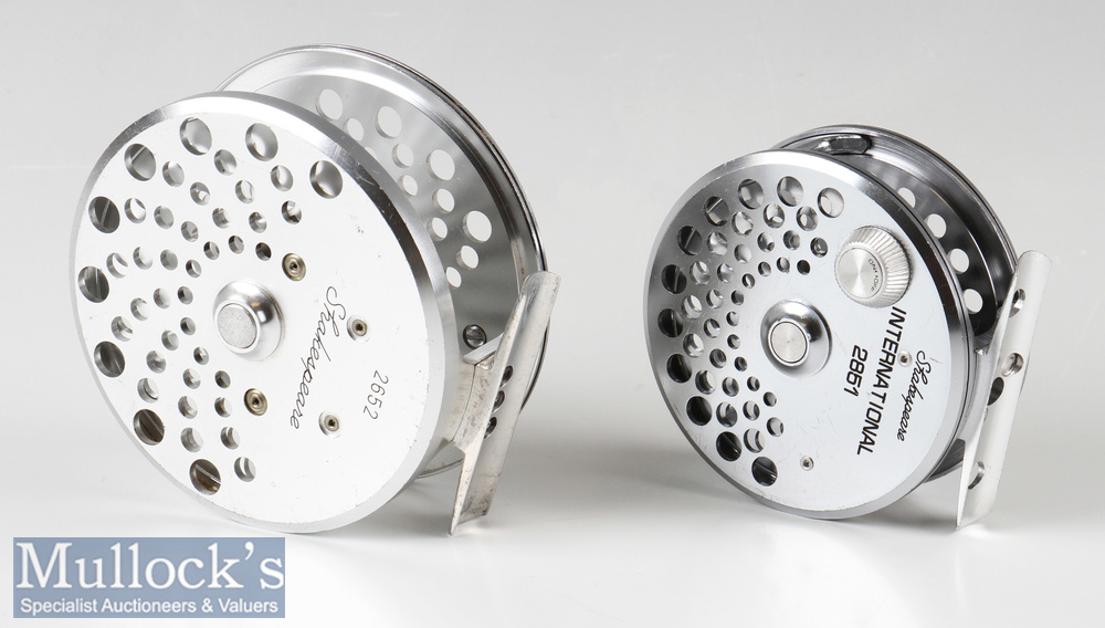 2x Shakespeare Magnesium Alloy Fly Reels including International 2851 3” with backplate tension - Image 3 of 3