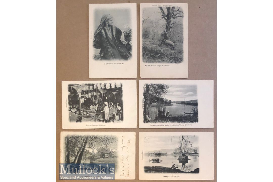 Collection of (15) litho postcards of Northern India published by Bremner c1900s. Set includes views - Image 1 of 2