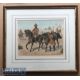 India - Original colour lithograph of the 1st Bengal cavalry review order c1900s by R Simkin. In - Image 1 of 2