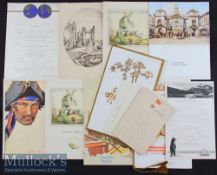 Selection of Shipping Menus to include SS Cedric 1929^ SS Regina 1929^ RMS Teutonic 1900^ SS Yukon