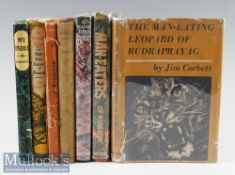 India Book Selection by Jim Corbett to include The Temple Tiger^ My India^ Man-Eaters of Kumaon^