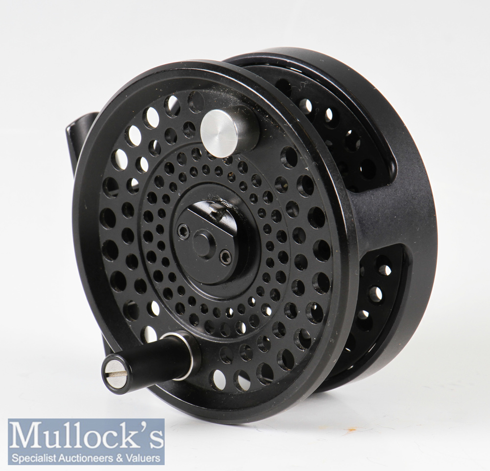Lamson LP – 2 3 1/8” Ventilated Fly Reel black finished^ rear drag adjuster^ moves freely^ light - Image 2 of 3