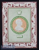 Lord Grey^ Prime Minister Paper Embossed Cameo by Charles Whiting an embossed cameo using the