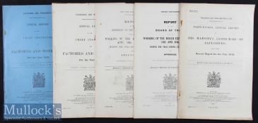 United Kingdom – Annual Report of the Chief Inspector of Factories and Workshops for the Year 1918
