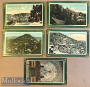 Collection of (6) printed colour postcards of scenes of Multan^ India c1900s. Views include Multan