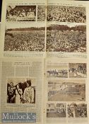 India – Gandhi Original Weekly issue of The Illustrated London News 23 Jan 1932 containing 2 page
