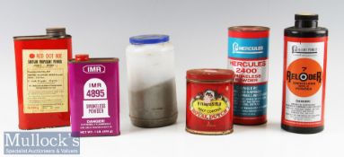 Selection of Smokeless Powder to include IMR 4895 (almost full)^ Hercules 2400 (half full)^