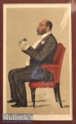 Reuben David Sassoon (1835-1905) Vanity Fair Colour Print was a businessman with numerous