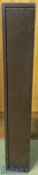 Gun Cabinet in brown^ measures 134x20x20cm^ double key locks^ with keys