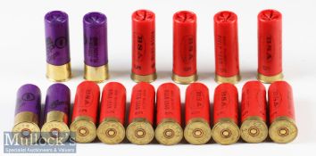 Collection of BSA12 Gauge High Velocity Field Load Gun Cartridges (x109)^ plus Just Cartridges 12
