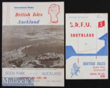 1959 British & I Lions Programmes in N Zealand (2): One large, one small: the issues for Auckland (