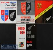 1966 British & Irish Lions to New Zealand full set of Rugby Test Programmes (4): Great collection of