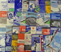 Collection of Manchester Utd aways to include 1955/56 Birmingham City (FAC s/final) 1956/57 Aston
