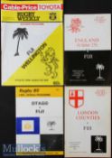 1970 & 1980 Fijian Foursome Rugby Programmes (4): The issues from Fiji’s games with London