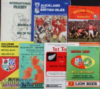 1983 British & Irish Lions in NZ Rugby Programmes (5): Issues from games v Wanganui, Auckland, Bay
