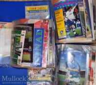 1996/96 to 1998/99 Everton Home and Away Football programme collection to include 96/97 Japan v