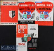 1971 British and I Lions Programmes in N Zealand (4): Missing only the 3rd at Wellington, the
