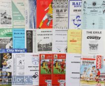 Assorted Swansea Town football programmes to include Play-offs 1987/88 to 2010/11, friendly