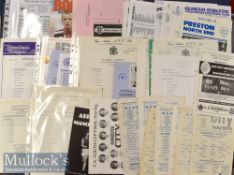 Collection of Manchester City youth cup match programmes to include 1959/60 Bolton Wanderers, 1965/