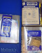 1980/81 – 1982/83 Everton Home and Away Football Programme Collection includes league (appears