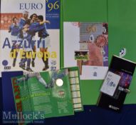 Euro 96 Football Memorabilia to include Limited Edition reprint no 09006 FA Hospitality programme (