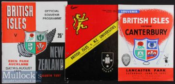 1971 British and I Lions Programmes in N Zealand (3): Fourth test at Auckland (drawn, to take series