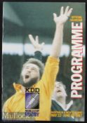 1987 Rugby World Cup Overall Programme: For the Pool stages, the A4 format, colourful, detailed