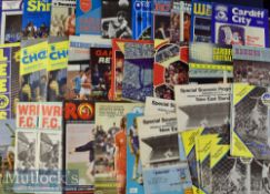 1980/81 to 1985/86 Swansea Town home and away football programmes various league fixtures