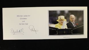 HM Queen Elizabeth II (born 1926) and HRH Prince Philip,