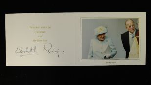 HM Queen Elizabeth II (born 1926) and HRH Prince Philip,