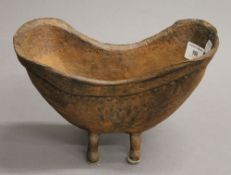 An archaistic type iron censer.