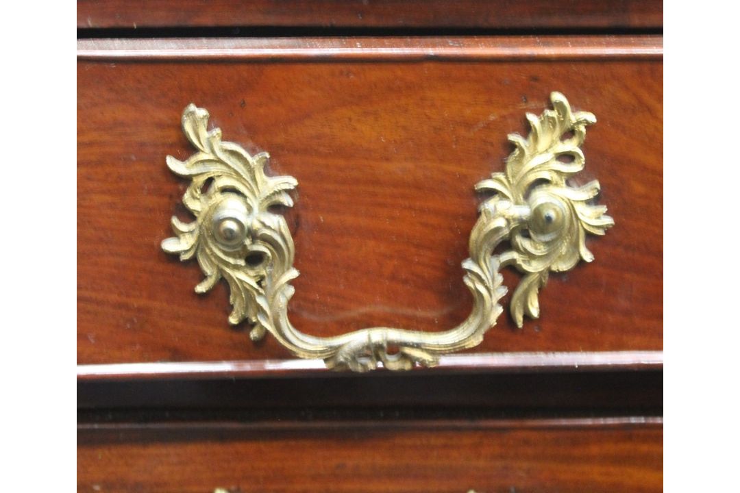 A 19th century mahogany bureau bookcase. 210 cm high x 112 cm wide. - Image 3 of 5