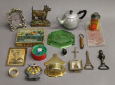 A box of miscellaneous items