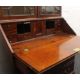 A 19th century mahogany bureau bookcase. 210 cm high x 112 cm wide. - Image 4 of 5