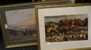 A selection of Hunting prints