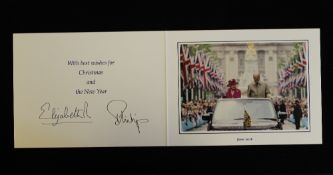 HM Queen Elizabeth II (born 1926) and HRH Prince Philip,