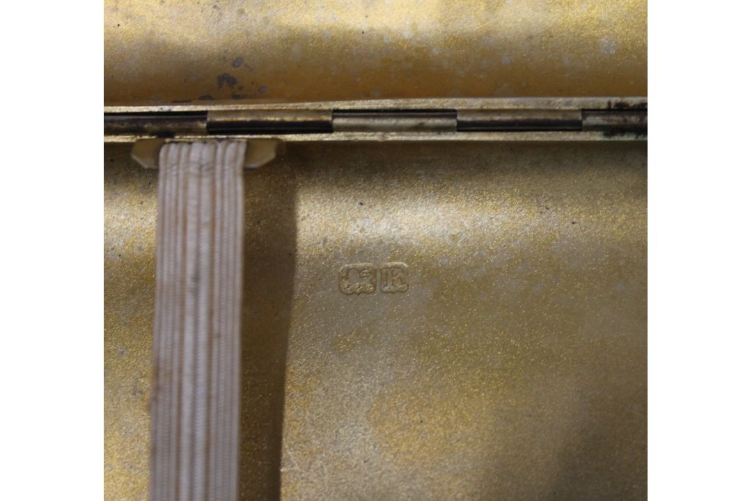 A silver cigar case. 12 cm high. 4.7 troy ounces. - Image 6 of 6