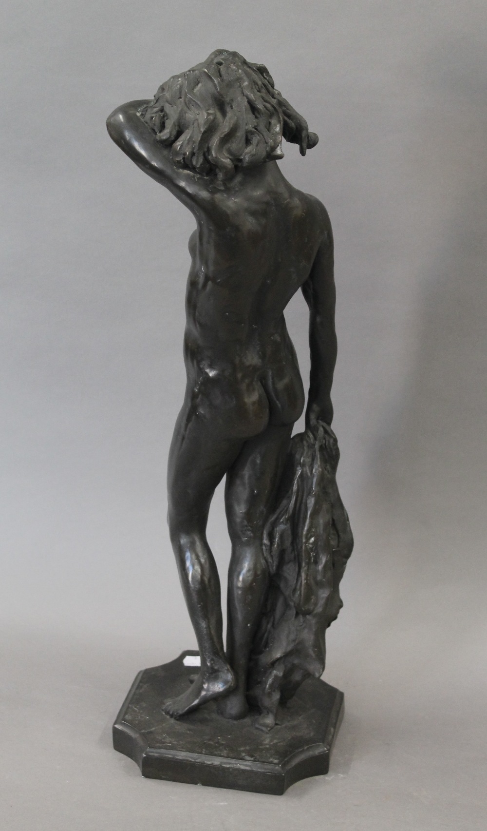 A resin model of a nude female. 61 cm high. - Image 2 of 3