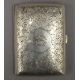 A silver cigar case. 12 cm high. 4.7 troy ounces. - Image 1 of 6