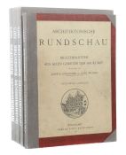 Architektonische Rundschau Skizzenblätter aus allen Gebieten der Baukunst, hrsg. von Ludwig