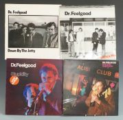 Dr Feelgood - Down By the Jetty (UAS 29727), Malpractice (UAS 29880) two copies, Stupidity (