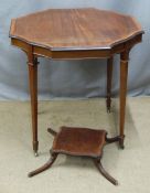 Edwardian octagonal table
