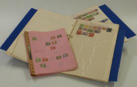 A collection of Commonwealth stamps in two ring binders, Victoria to QEII including GB 1841 2d