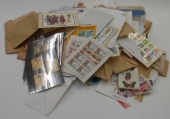 A substantial quantity of Commonwealth and foreign stamps in paper bags and envelopes, also some