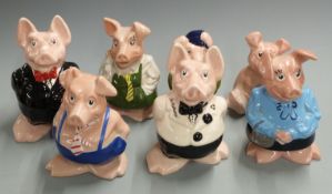 Seven Wade Nat West and similar pigs.
