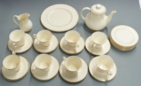 Royal Doulton tea set in the Heather pattern from the Romance collection