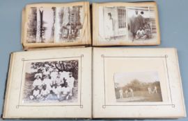 Early 20thC/Edwardian photograph albums compiled by and featuring David Dewar McNeil 1873-1951 of