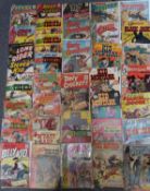 Thirty-nine Charlton/ CDC cowboy and western comics comprising Tex Ritter, Gunmaster and Bullet